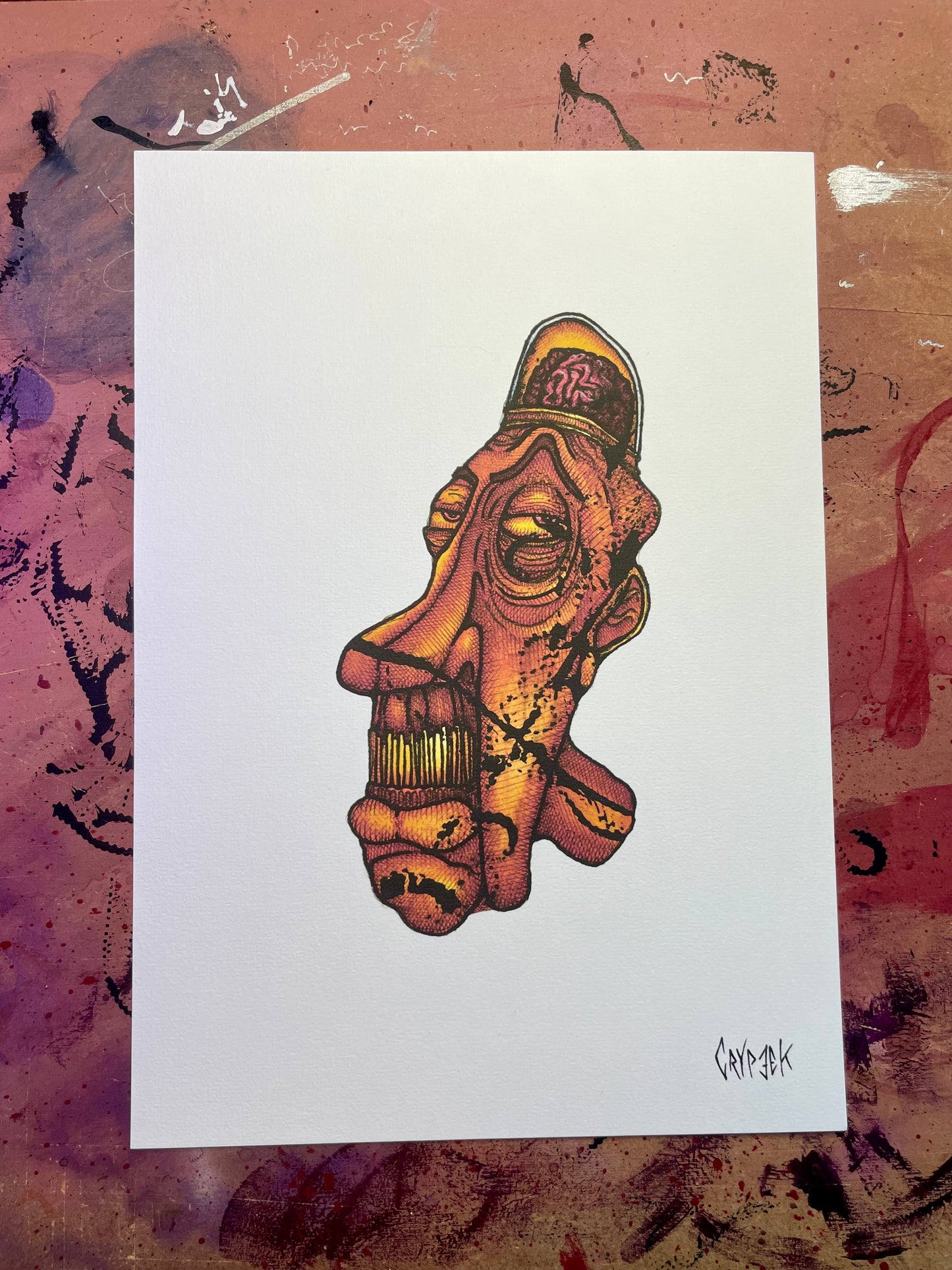 TÂCHE JAUNE - Print