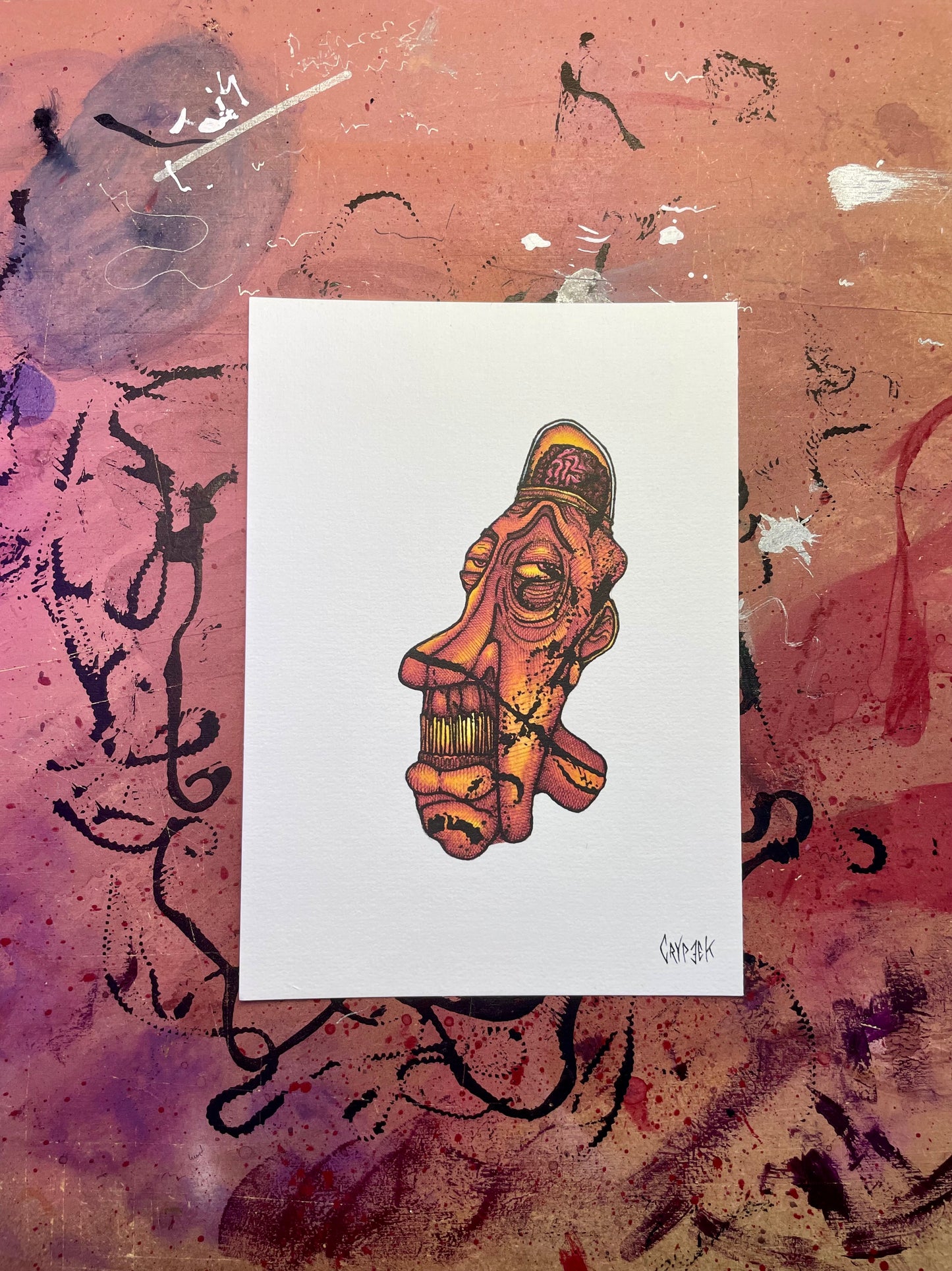 TÂCHE JAUNE - Print