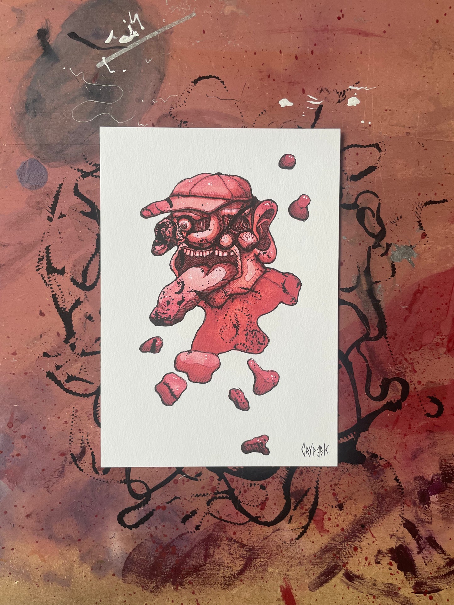 TÂCHE ROUGE - Print