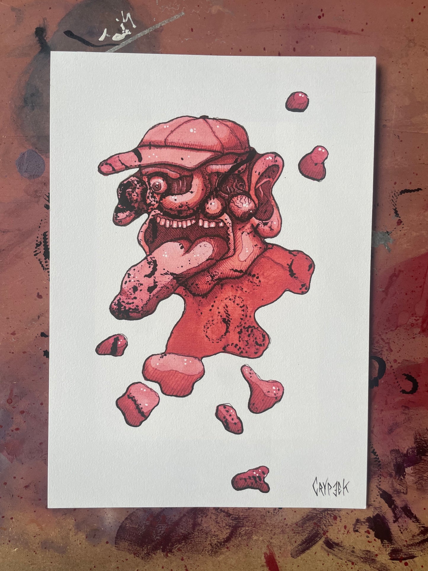 TÂCHE ROUGE - Print