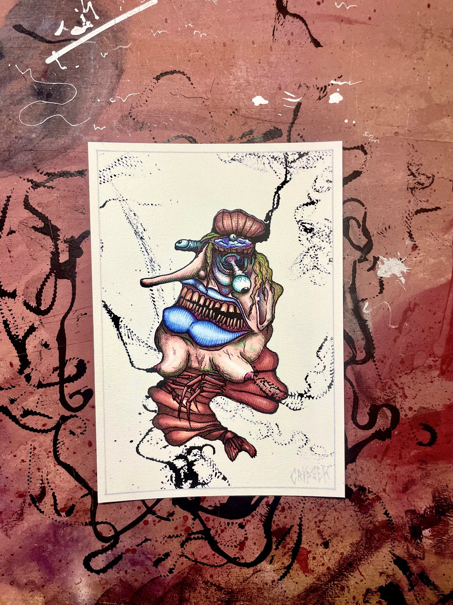 GROSSE TÂCHE - Print