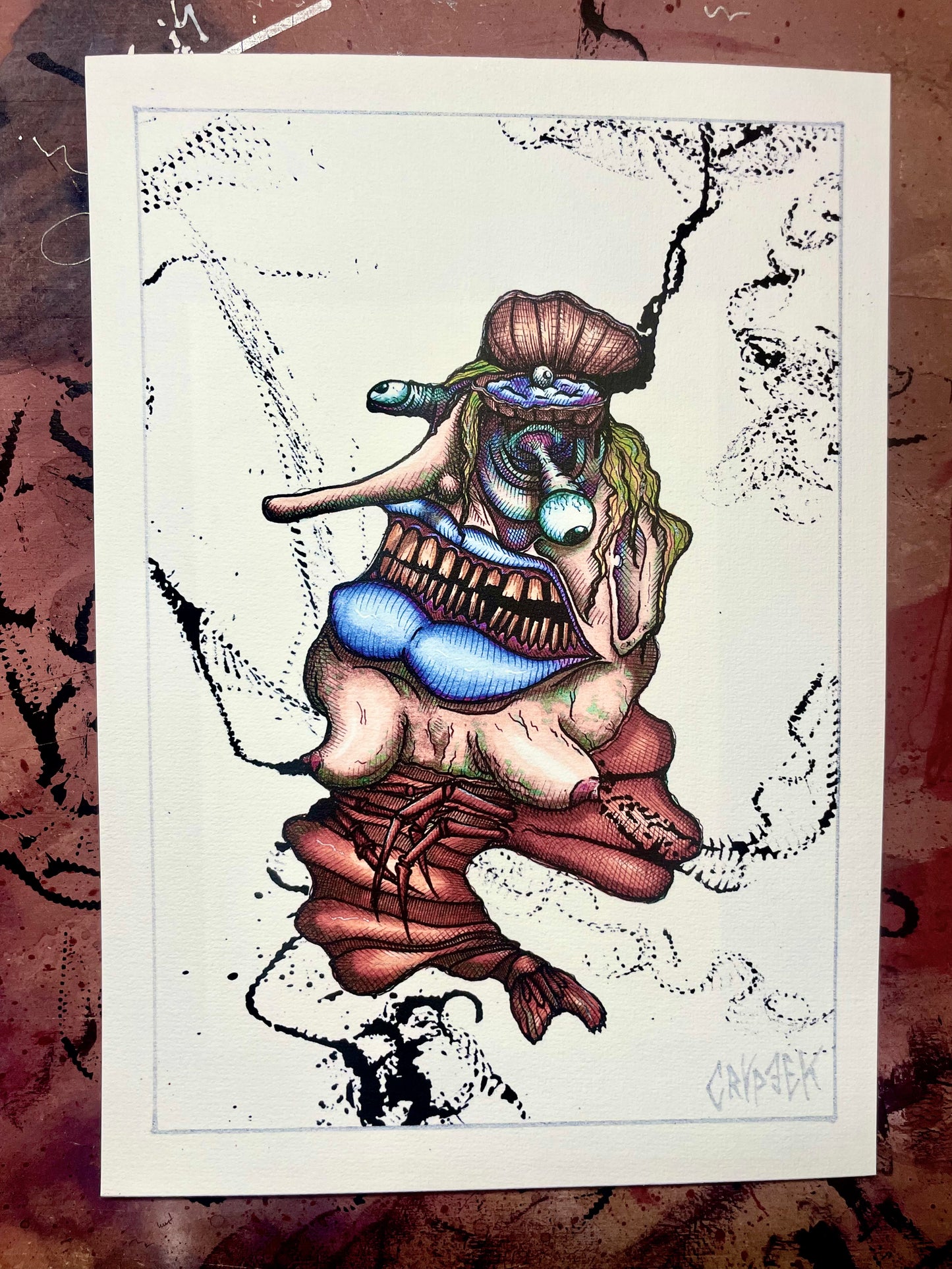 GROSSE TÂCHE - Print