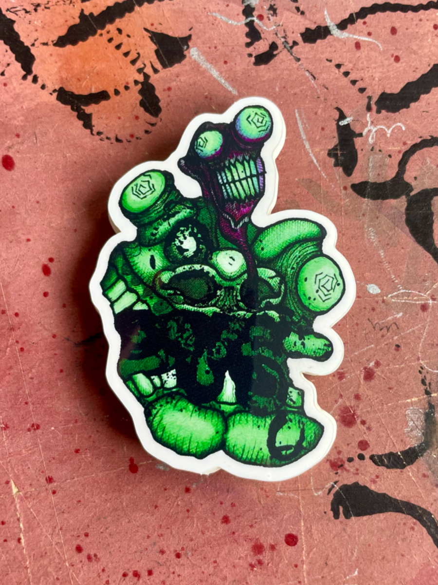 TÂCHE VERTE - Stickers Glossy