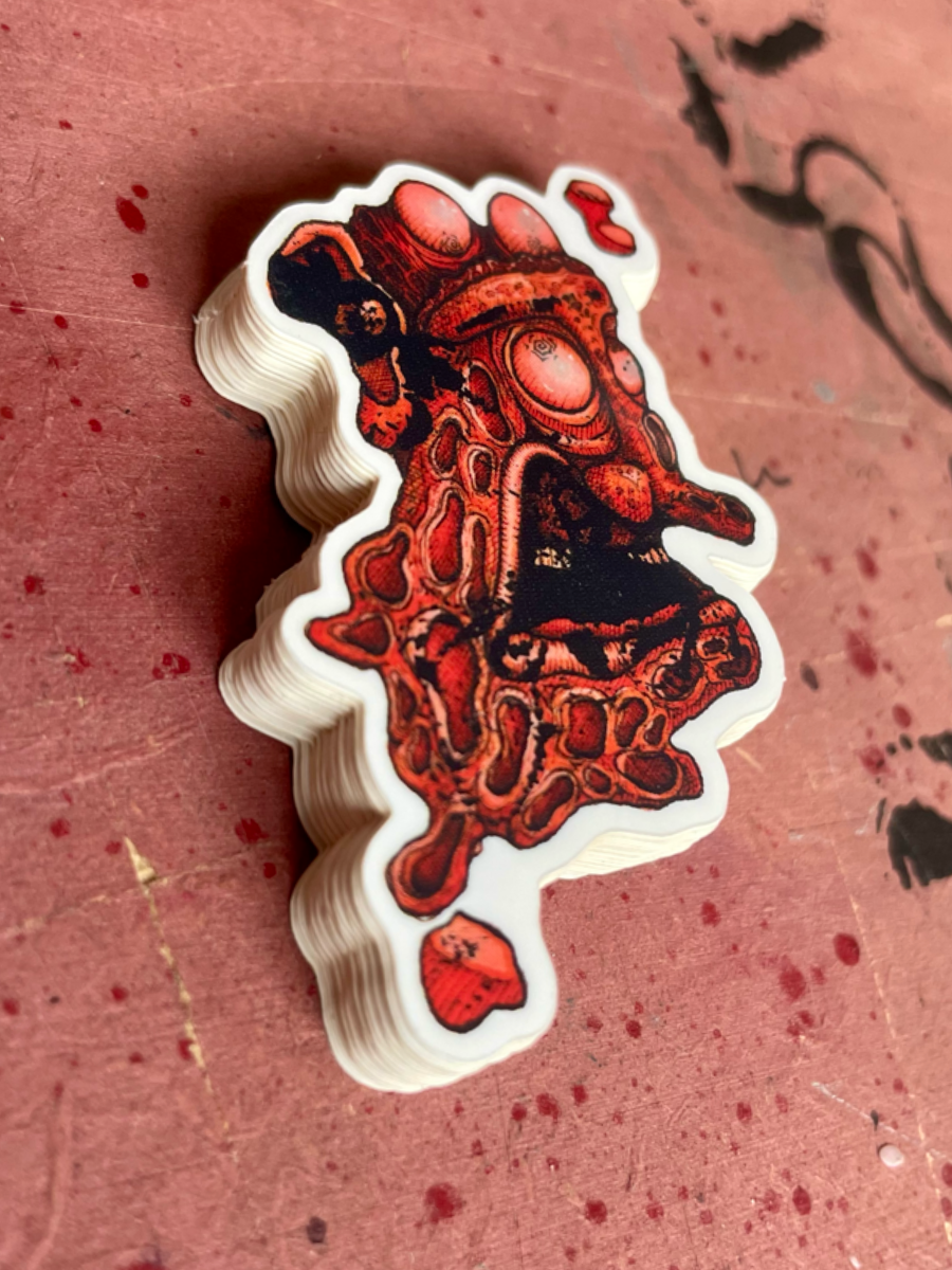 TÂCHE ORANGE - Stickers Glossy