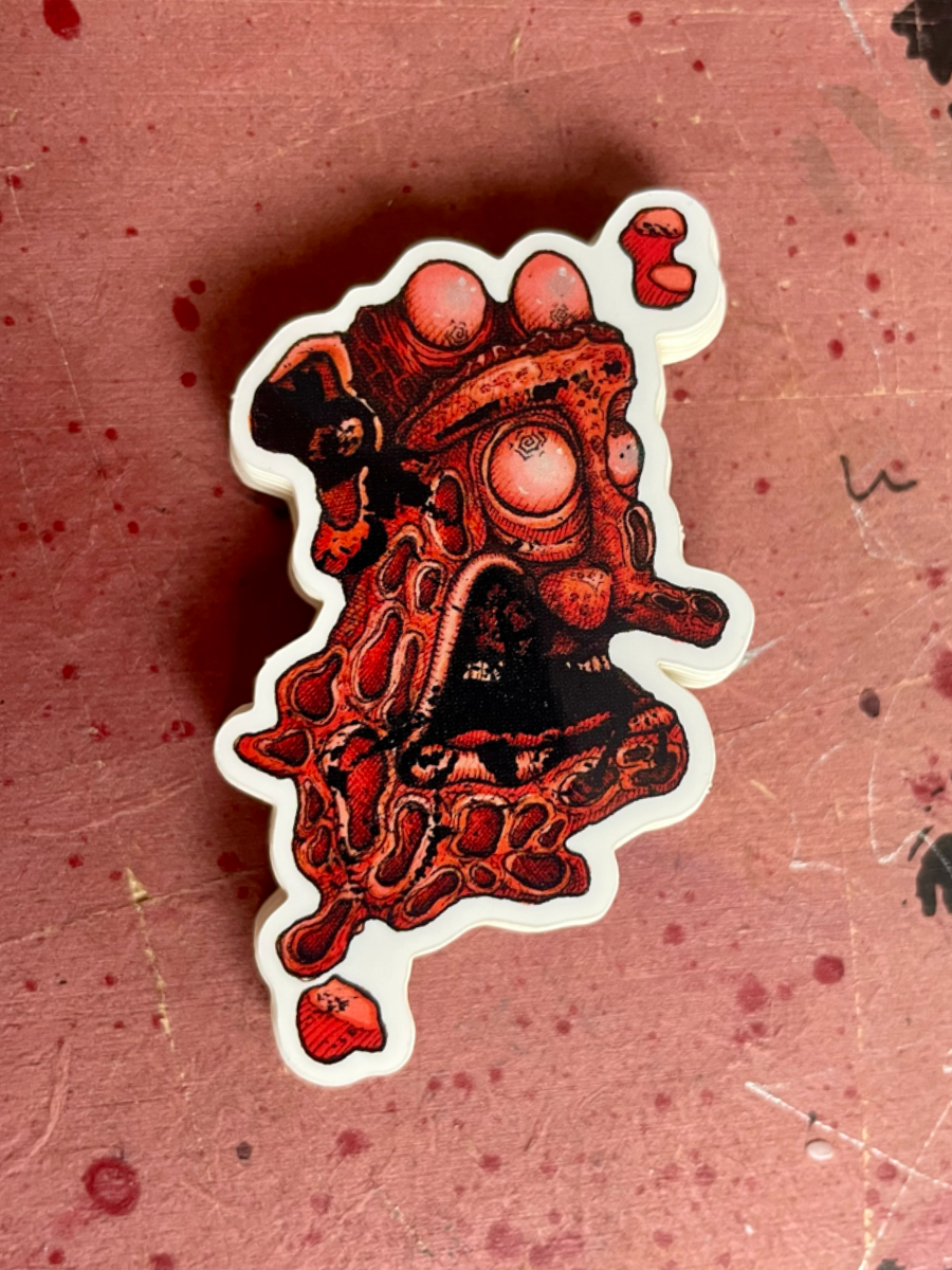 TÂCHE ORANGE - Stickers Glossy