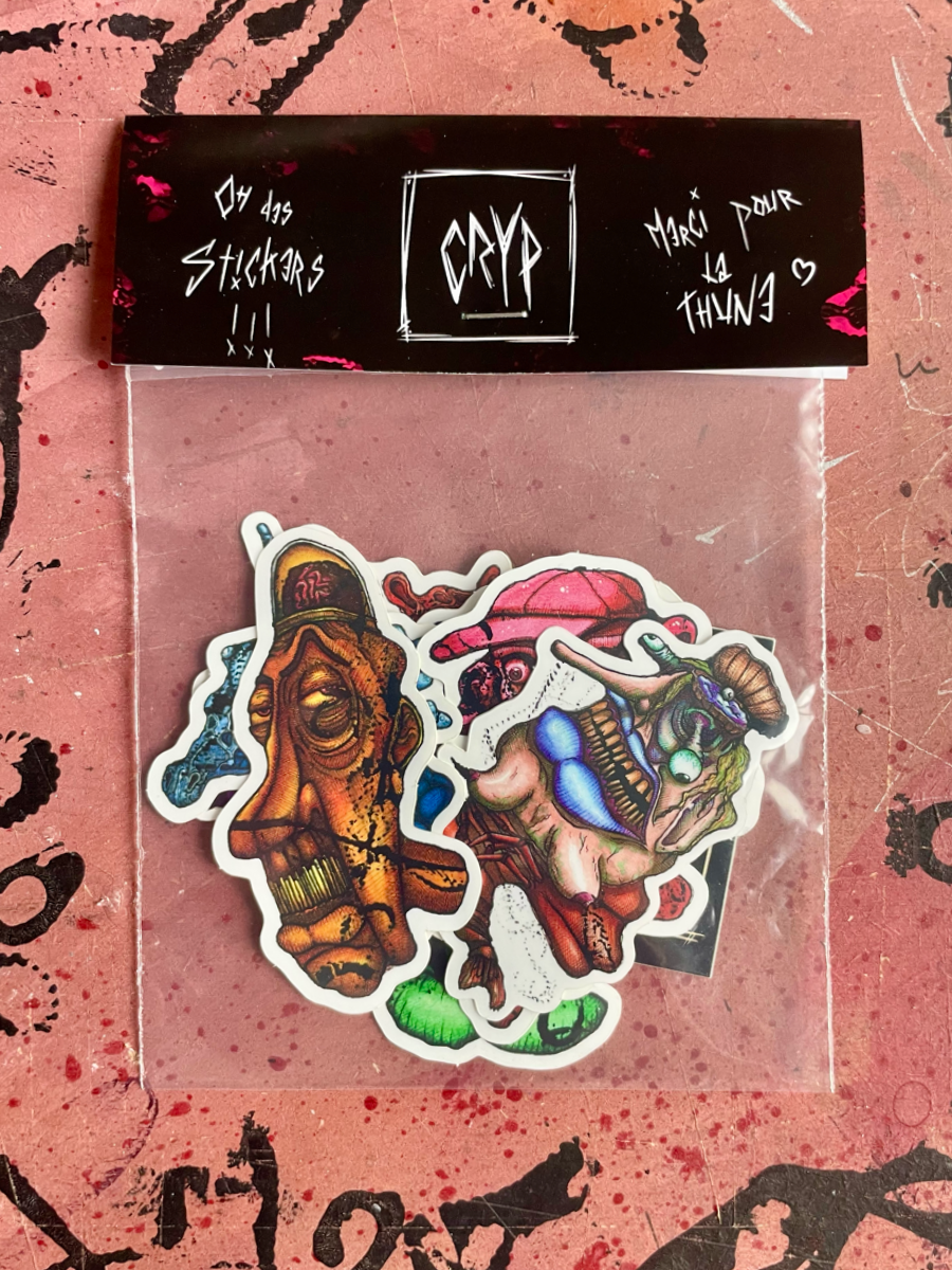 COMPLET - ALL TÂCHES STICKERS CRYPEEK