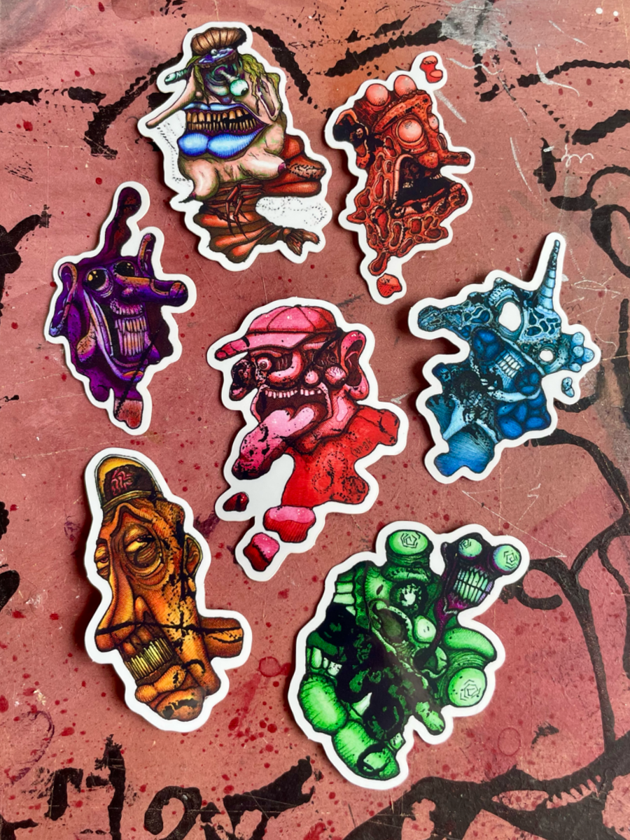 COMPLET - ALL TÂCHES STICKERS CRYPEEK