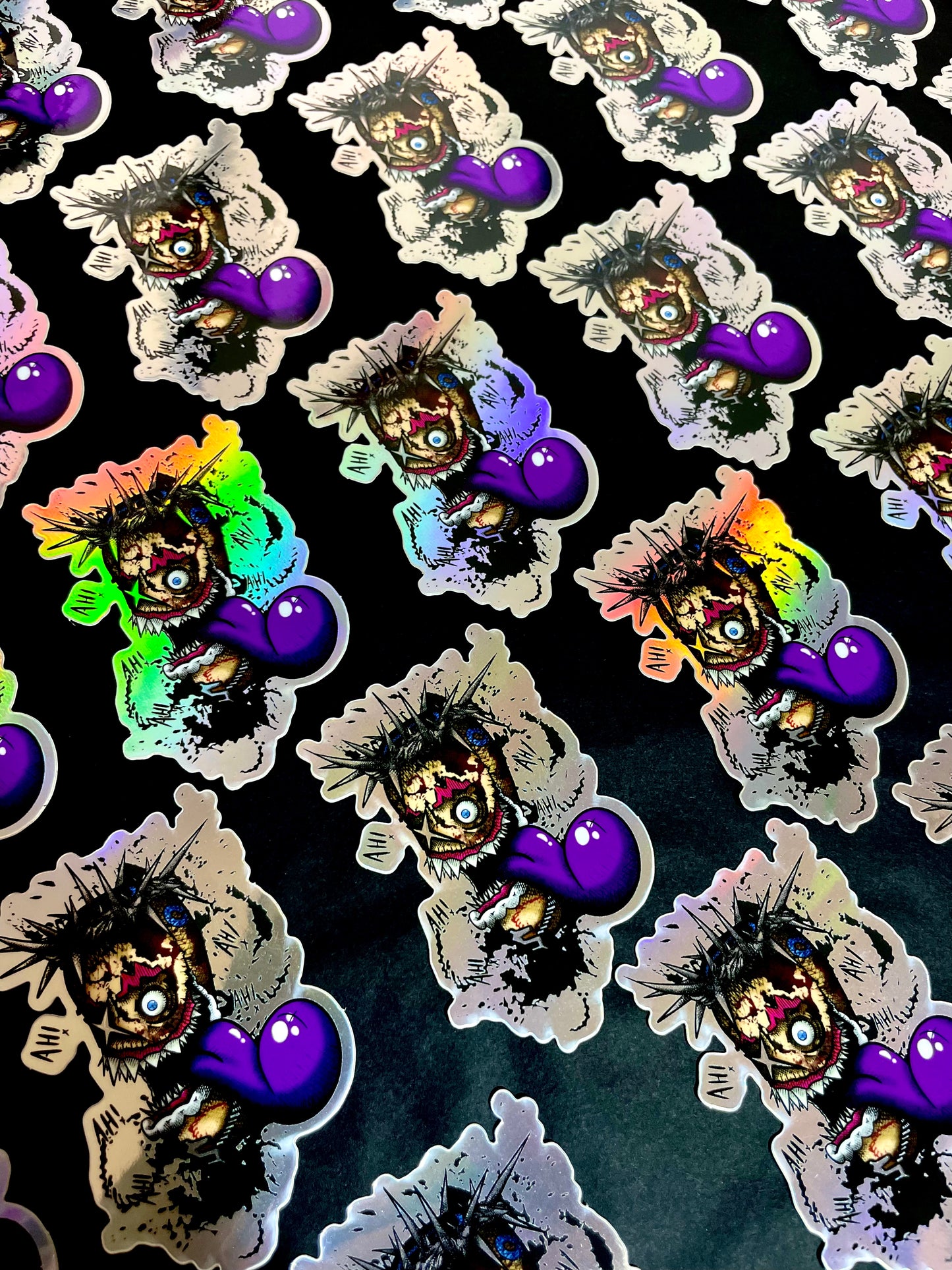 Pantin Creepy- Stickers Holographique
