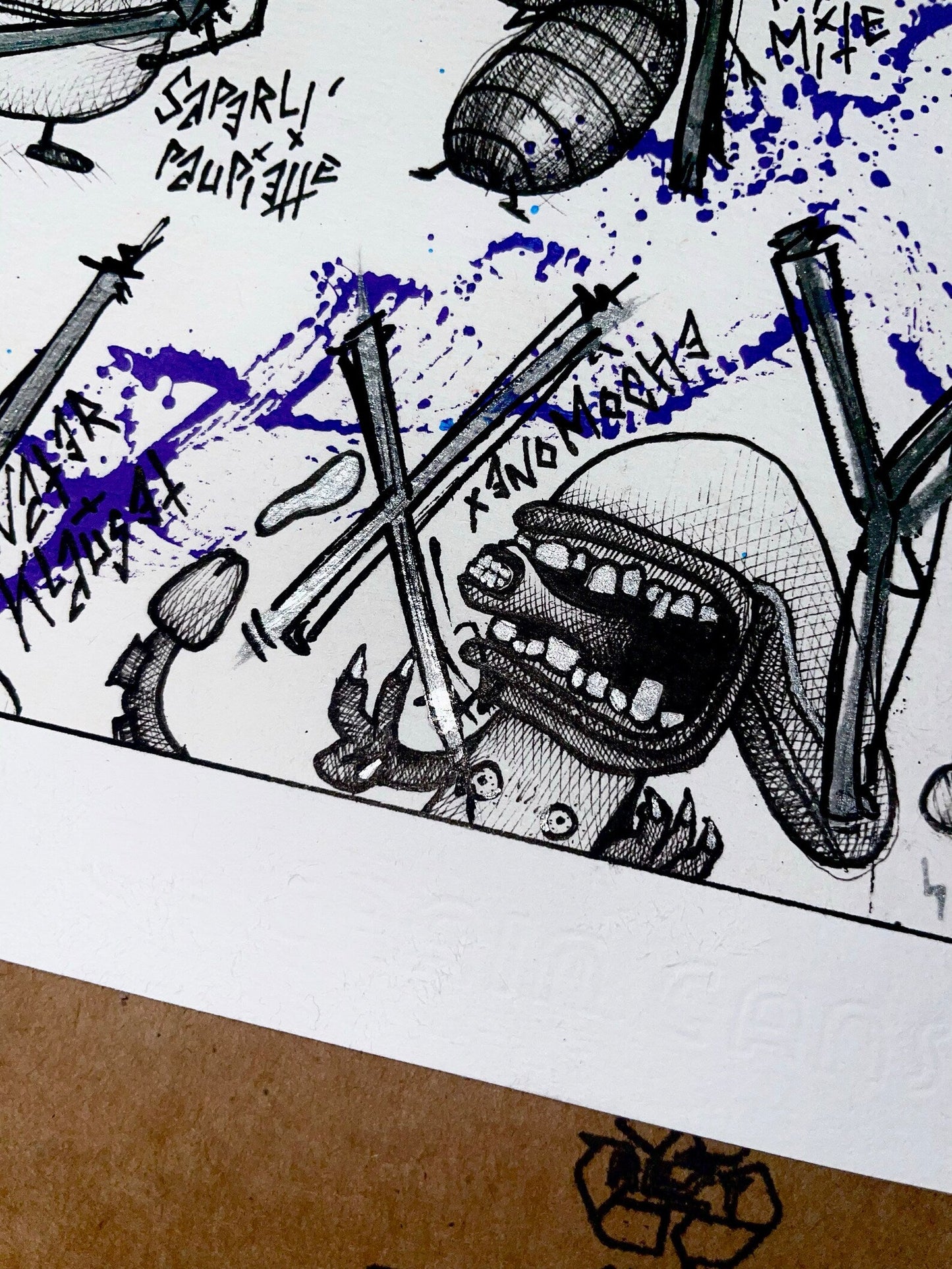 ALPHABOUH - ORIGINAL - Poster (A3)