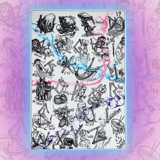 ALPHABOUH   Poster (A2)