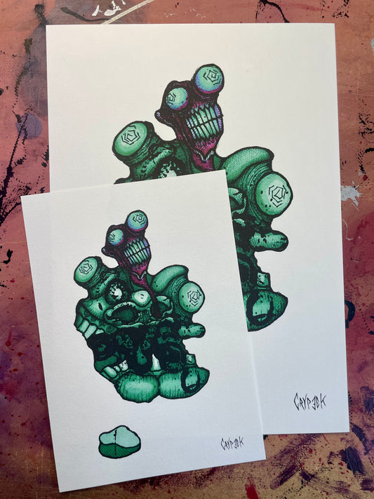 TÂCHE VERTE - Print