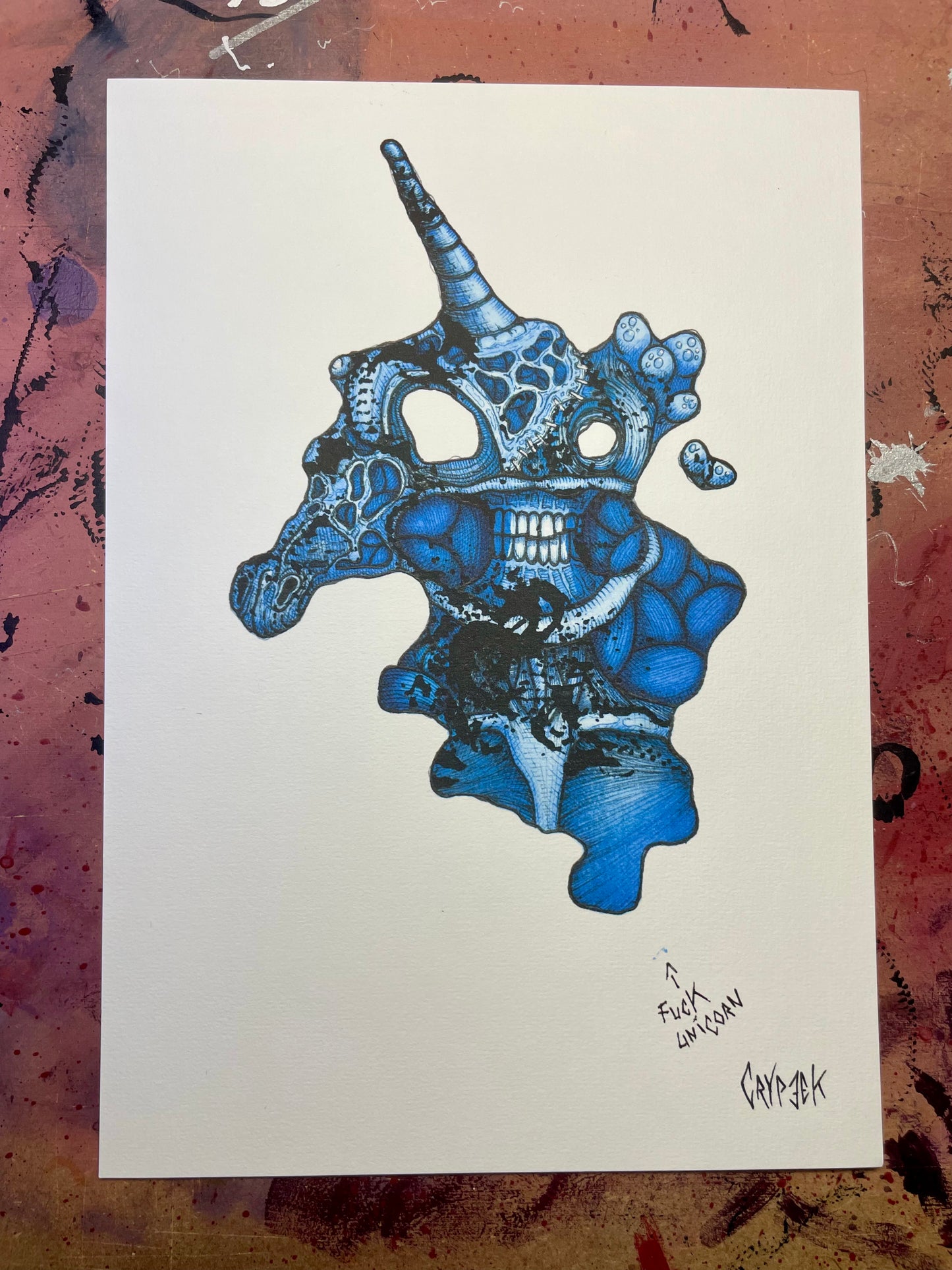 TÂCHE BLEUE - Print