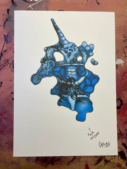 TÂCHE BLEUE - Print