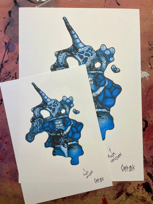 TÂCHE BLEUE - Print