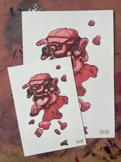 TÂCHE ROUGE - Print