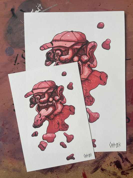TÂCHE ROUGE - Print