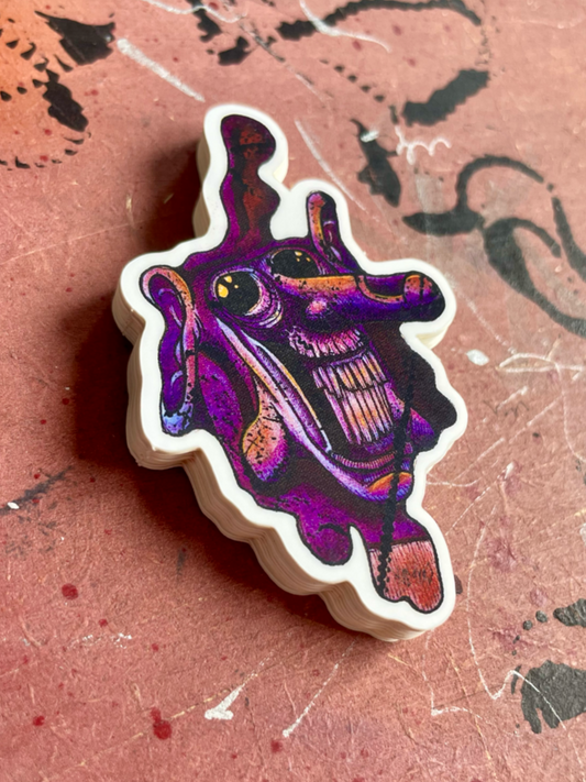 TÂCHE VIOLETTE - Stickers Glossy