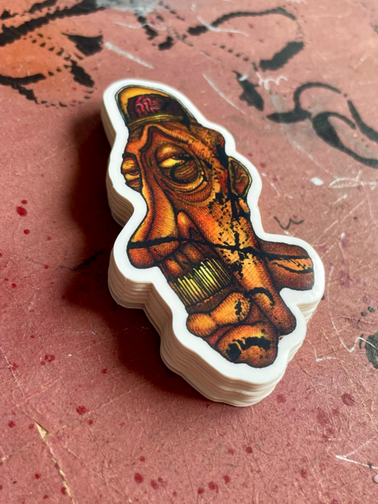 TÂCHE JAUNE - Stickers Glossy