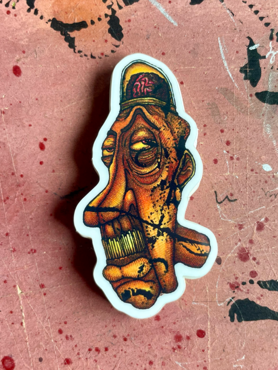 TÂCHE JAUNE - Stickers Glossy