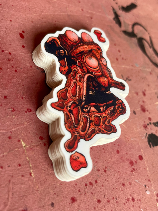 TÂCHE ORANGE - Stickers Glossy